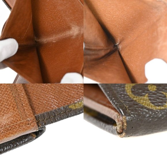 LOUIS VUITTON Porte Monnaie Billets Trifold Wallet Monogram BN M61660 05HB293 - Picture 4 of 15